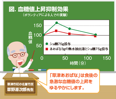 血糖値上昇効果